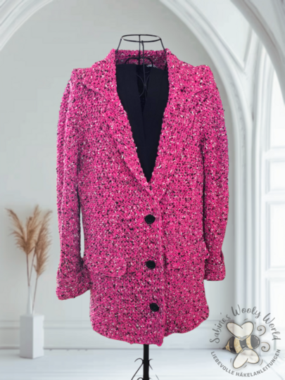 Häkelanleitung für den Blazer Adele