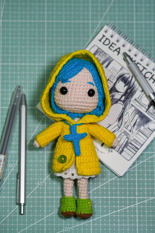Luciel DOLL PDF amigurumi pattern - crochet pattern PDF Doll - Image 2