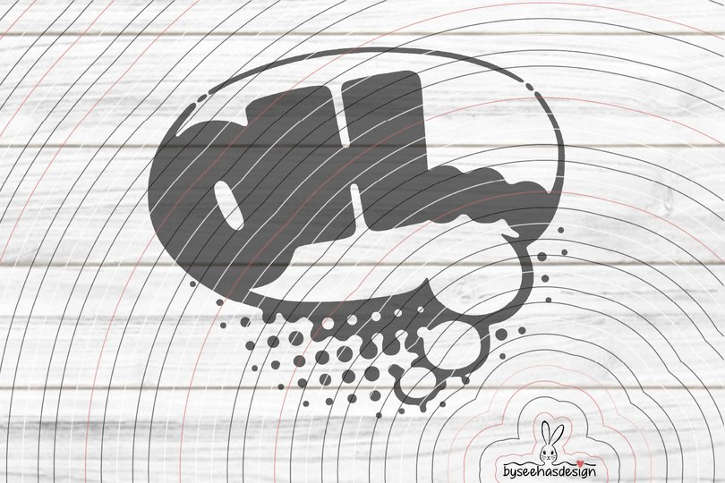 Sprechblase Oh Plotterdatei SVG DXF