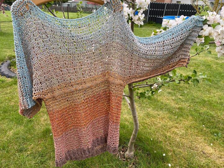 Häkelanleitung 1-BOBBEL-Pullover "OSTERHÄSCHEN"