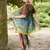Cardigan mit Ajourmuster