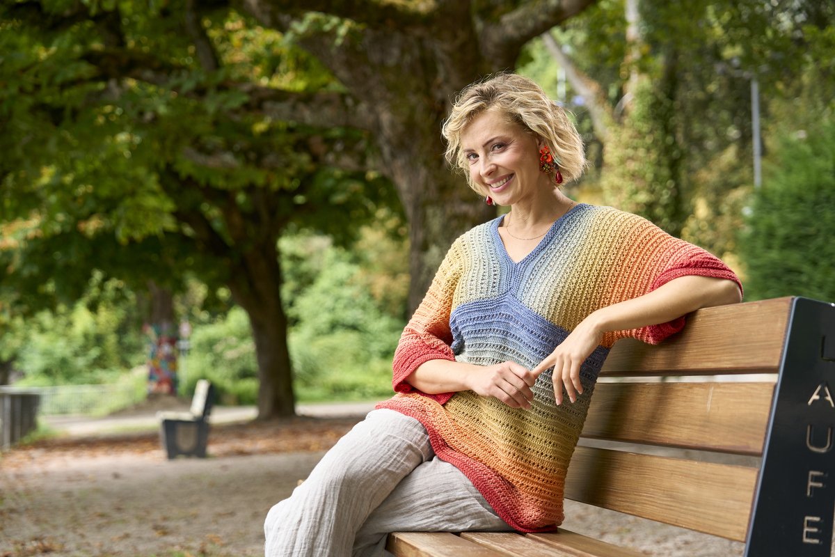 Tunika mit Ajourstreifen - Bild 2