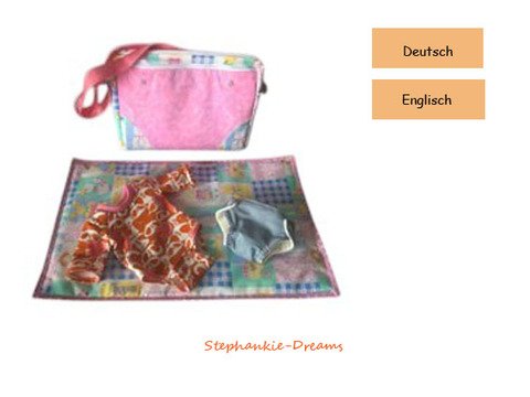 Puppen-Wickel-Set Melanie