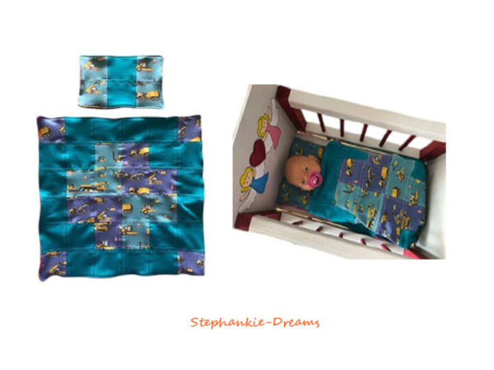 Doll blanket set Simone