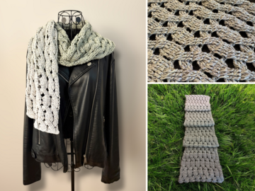 Crochet Pattern Scarf "Ismene"