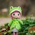 FROG DOLL PDF pattern crochet - frog doll amigurumi pattern