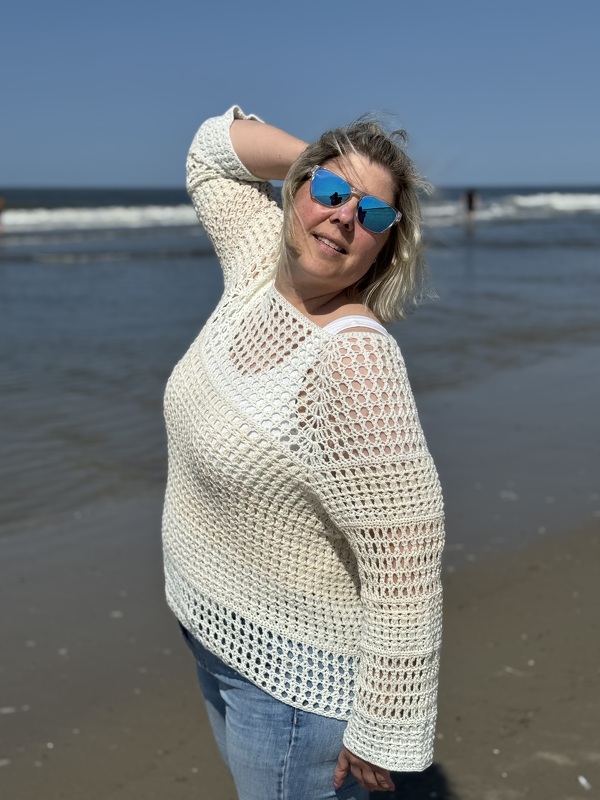 Häkelanleitung Pullover/Shirt/Jacke/Weste Suria - Bild 5