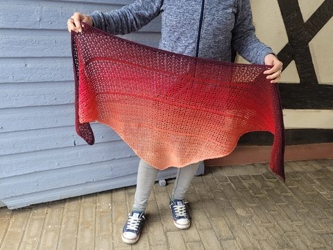 Häkeltuch Sommermasche