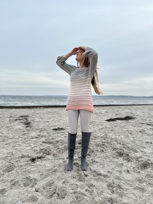 1-Bobbel-Boho-Häkelpulli „Bohemien Chic“ - Bild 3