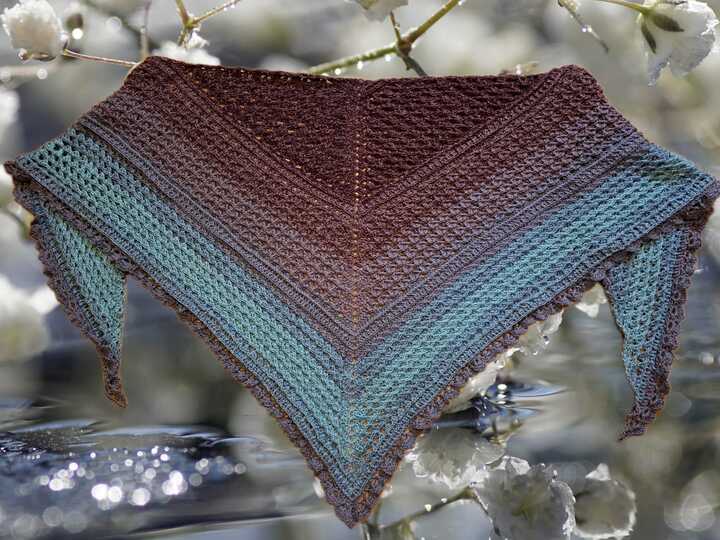 tiefes Dreieckstuch - Kuscheltraum