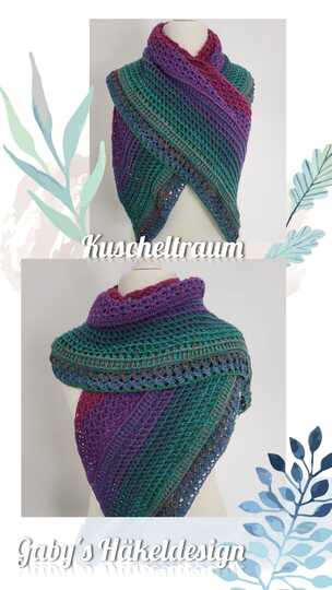 tiefes Dreieckstuch - Kuscheltraum