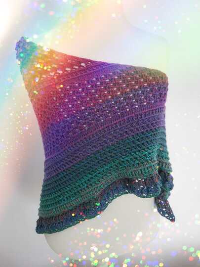 tiefes Dreieckstuch - Kuscheltraum