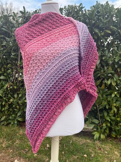 tiefes Dreieckstuch - Kuscheltraum