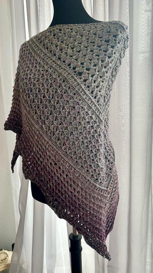 tiefes Dreieckstuch - Kuscheltraum