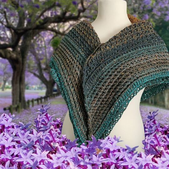 tiefes Dreieckstuch - Kuscheltraum