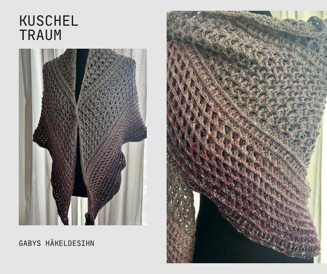 tiefes Dreieckstuch - Kuscheltraum