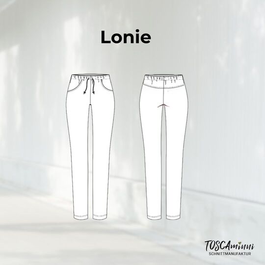 Schnittmuster Hose Loni Gr. 34-54 Jogginghose