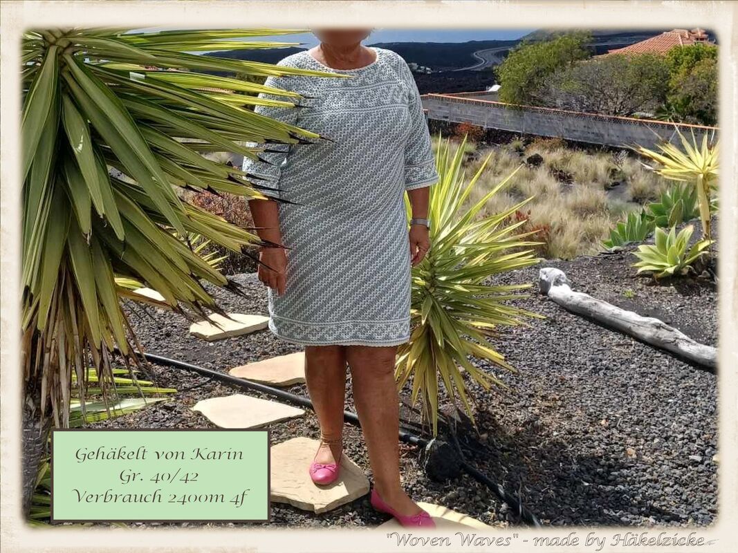 Häkelpullover "Woven Waves" RVO im Interlocking, alle Größen - Bild 9