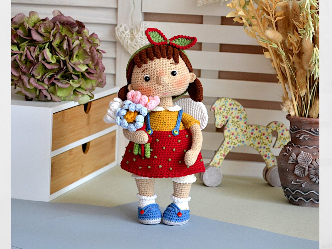 Amigurumi-Puppen Häkelanleitung MARY, süße Puppe - Bild 5