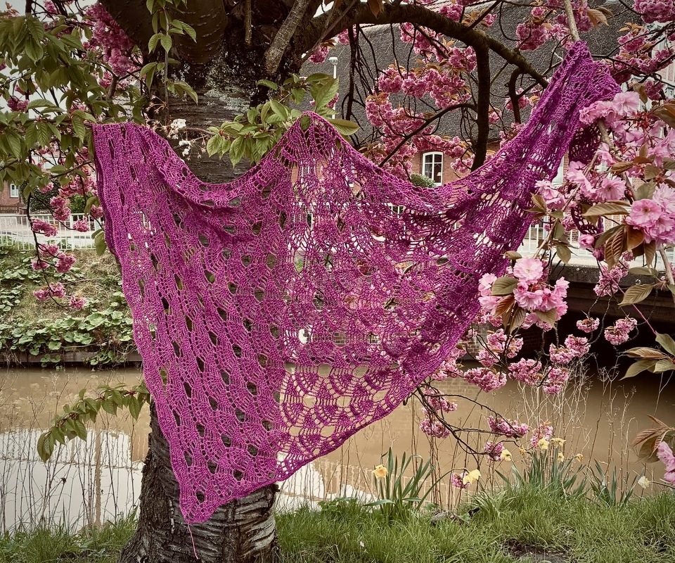 Scarf "Akari" from the Japan Collection