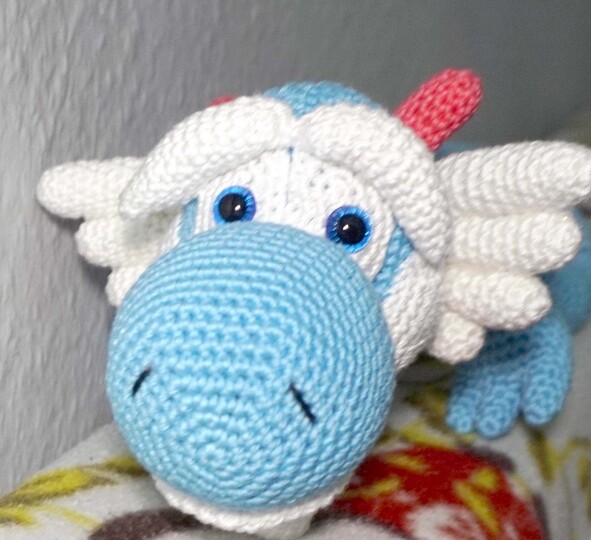 Häkelanleitung für den Seedrachen Azura