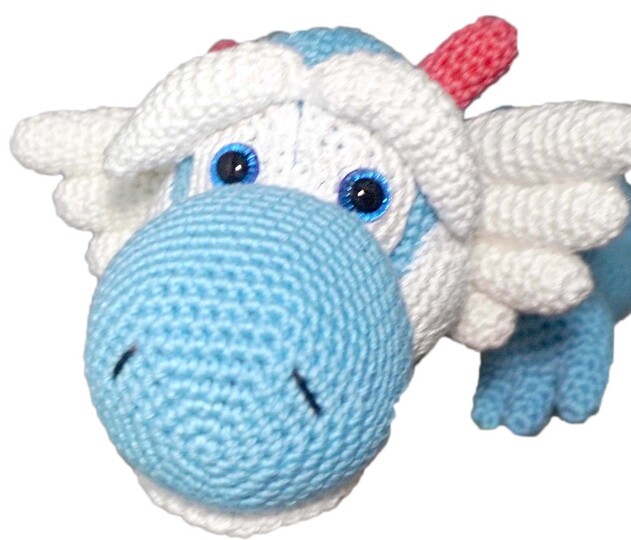 Häkelanleitung für den Seedrachen Azura