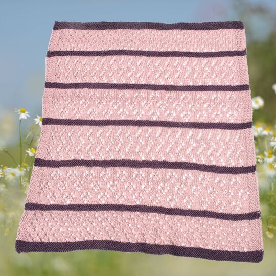 Strickanleitung Babydecke Bambolina