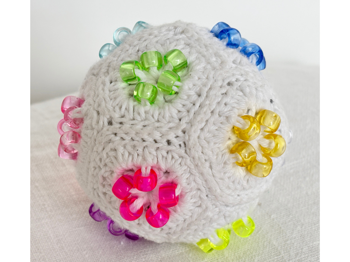 Häkelanleitung Fidget Stressball Perlen - No Sew & Anfängerfreundlich (PDF)