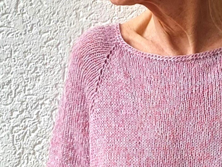 "Steffie Tee - Shirt " mit Seitenschlitz,  Raglan von oben,  Gr. S-XXXL