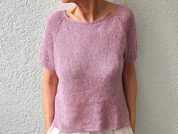 "Steffie Tee - Shirt " mit Seitenschlitz,  Raglan von oben,  Gr. S-XXXL