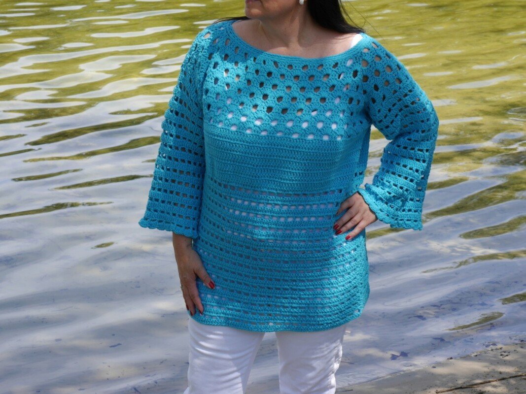 RVO Häkelpulli Sirmione in 4 Varianten