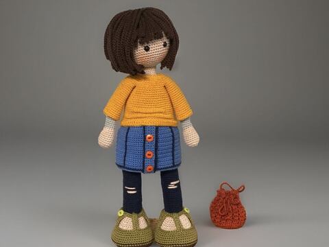 Crochet Pattern Doll Lena - Amigurumi - English - Big Doll