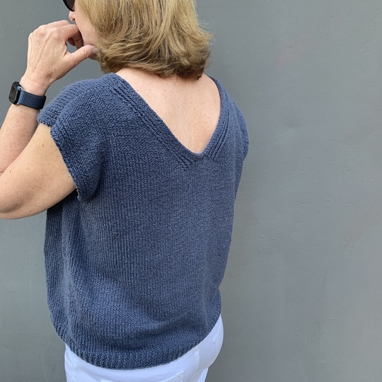 Ärmeloser Pulli für Frühling & Sommer , Größe 36 - 48, Damen