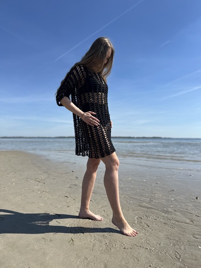 2-Bobbel-Sexy-Häkelkleid / Häkelpulli