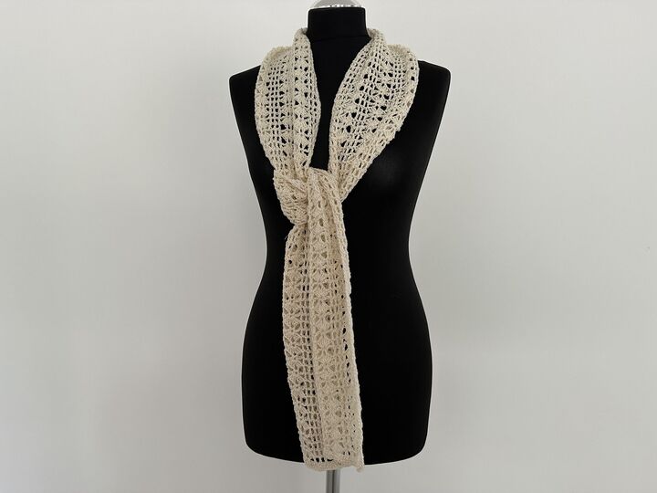 Häkelanleitung - Sommerschal "Ljeto"