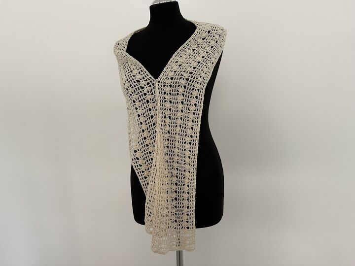 Häkelanleitung - Sommerschal "Ljeto"