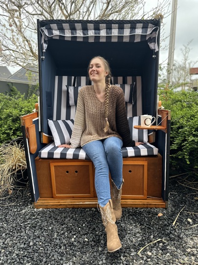 1-Bobbel-Coffee-Häkelpulli