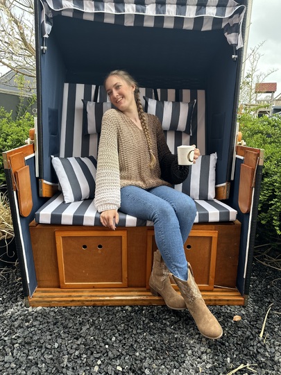 1-Bobbel-Coffee-Häkelpulli