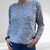 Pullover mit Häkeleinsatz