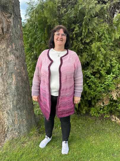 Häkelanleitung Pullover Jacke Pero