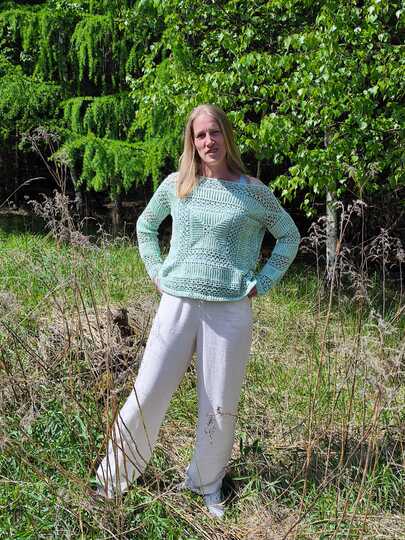 Häkelanleitung Pullover Jacke Pero