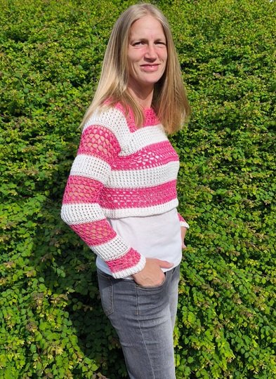 Häkelanleitung Pullover Jacke Pero