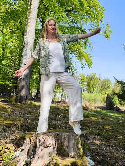 Häkelanleitung Pullover Jacke Pero