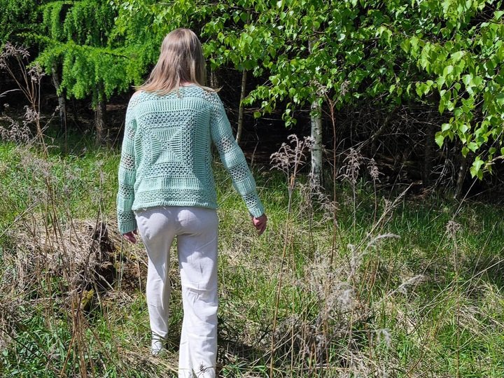 Häkelanleitung Pullover Jacke Pero