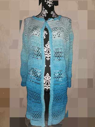 Häkelanleitung Pullover Jacke Pero