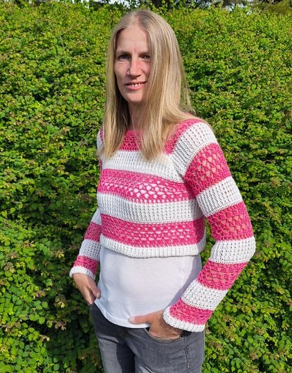 Häkelanleitung Pullover Jacke Pero