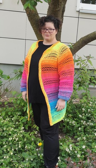 Häkelanleitung Pullover Jacke Pero