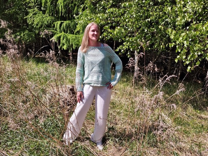 Häkelanleitung Pullover Jacke Pero