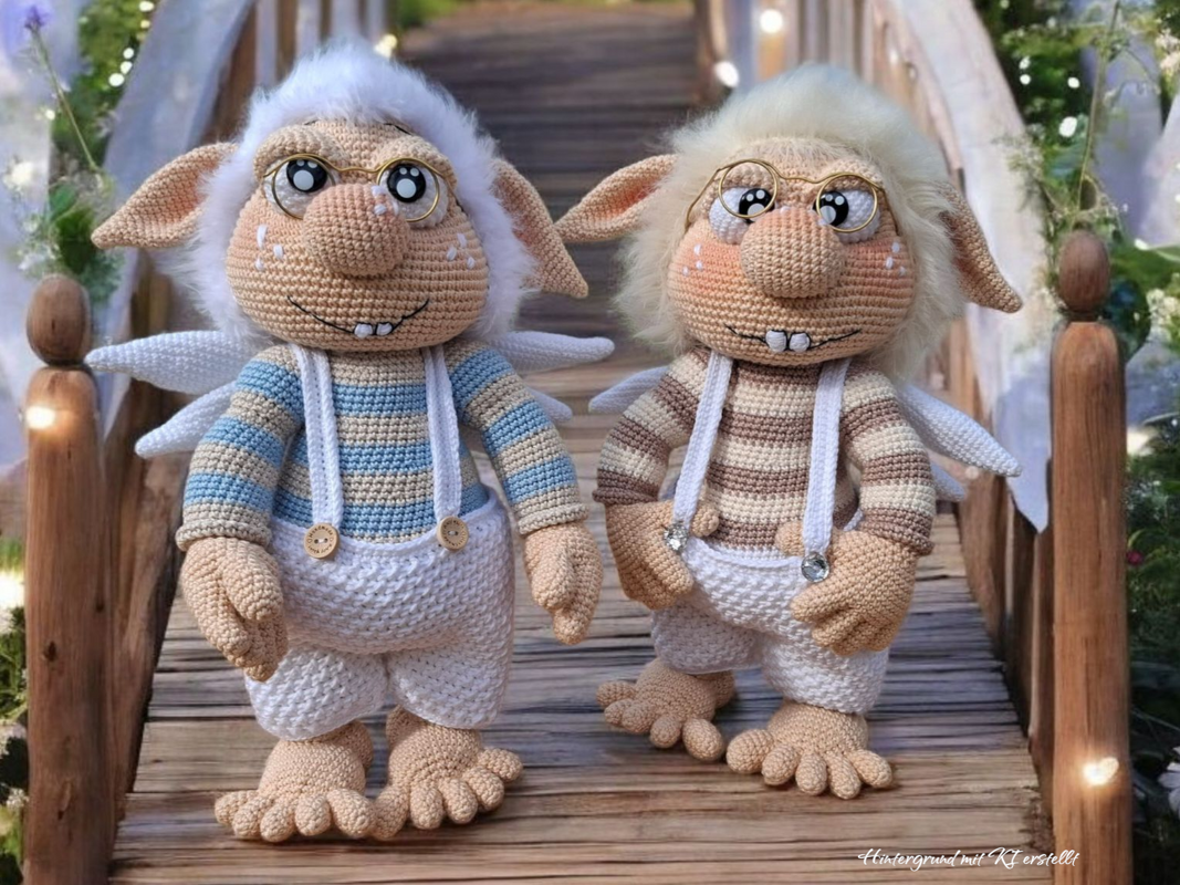 Häkelanleitung Elfie Engel