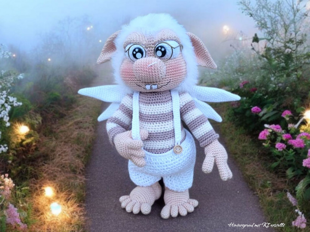 Häkelanleitung Elfie Engel